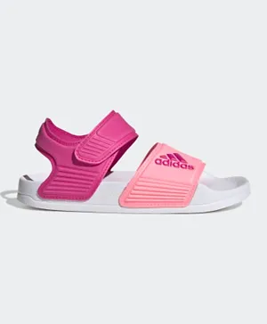 Adidas Adilette Velcro Closure Sandals - Pink