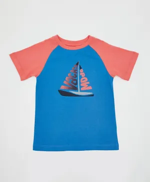 R&B Kids Vacay Mode T-Shirt - Blue