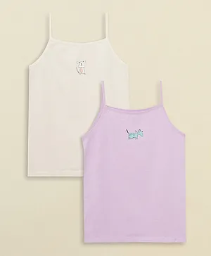 LC Waikiki 2 Pack Square Organic Cotton Vest - Multicolor