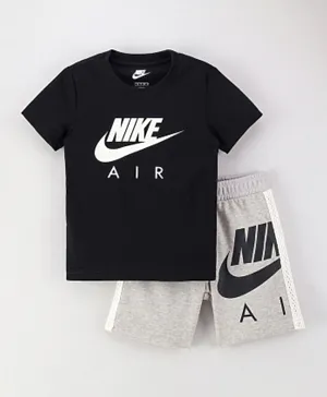 Nike NSW AIR Graphic T-Shirt & Shorts Set - Black