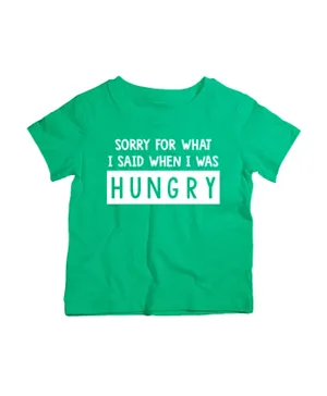 Twinkle Hands Sorry For What I Said T-Shirt - Green