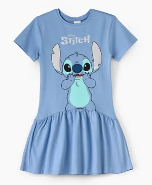 UrbanHaul X Disney Lilo & Stitch Dress - Blue