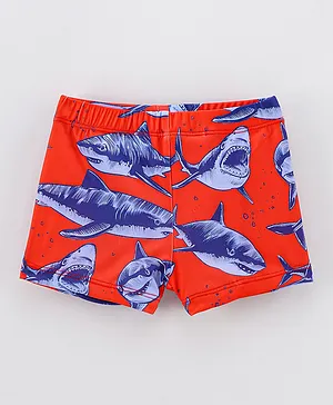 SAPS Swimming Trunks - Red