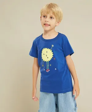 Kookie Kids Sun T-Shirt - Blue