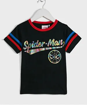 Marvel Spiderman T-Shirt - Black