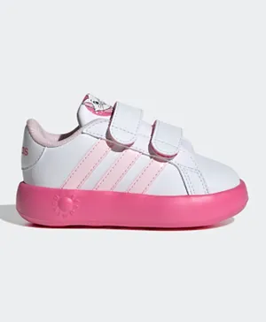 adidas Grand Court 2.0 Marie Tennis Sportswear Shoes - White & Pink