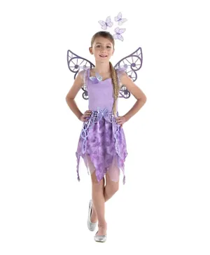 Party Center Shimmering Butterfly Costume - Purple