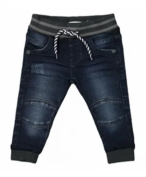 Dirkje Drawstring Jeans - Blue