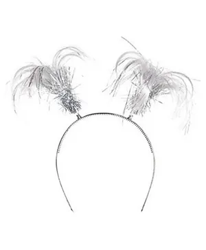 Party Centre Ponytail Headbopper - Silver