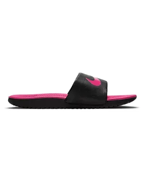 Nike Kawa Slides BGP - Black & Pink