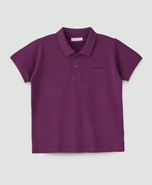 Among the Young Polo T-Shirt - Violet