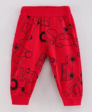 Kookie Kids Full Length Lounge Pant - Red