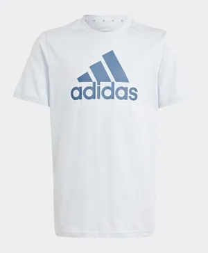 adidas Essentials Big Logo Cotton Graphic T-Shirt - White