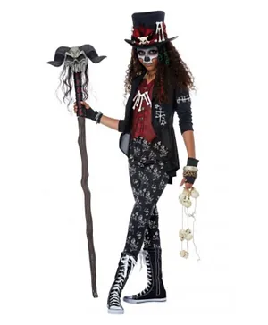 California Costumes Voodoo Charm Costume - Black Red
