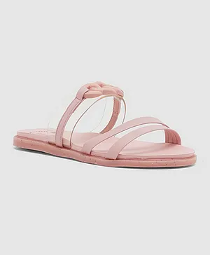 Molekinha Ailani Casual Slides - Pink
