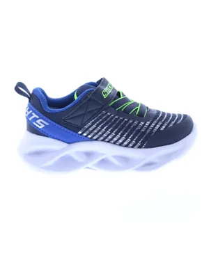 Skechers Twisty Brights LED Shoes - Navy