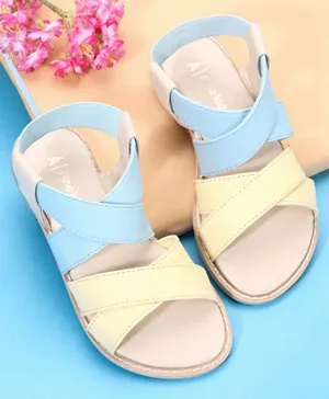 Pine Kids Sandals - Yellow Sky Blue