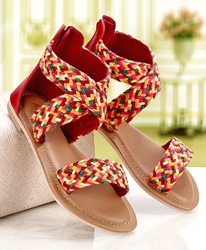 Pine Kids Ethnic Footwear - Multicolour