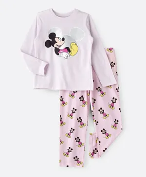 Disney Mickey Mouse Pajama Set - Lavender