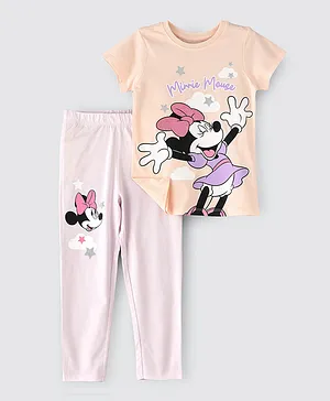 UrbanHaul X Disney Minnie Mouse Pyjama Set - Beige