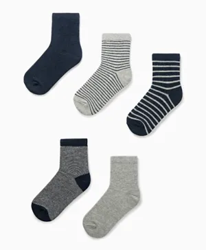 Zippy 5 Pack Regular Socks - Multicolor