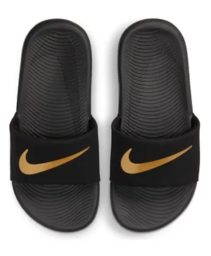 Nike Kawa Slides - Black