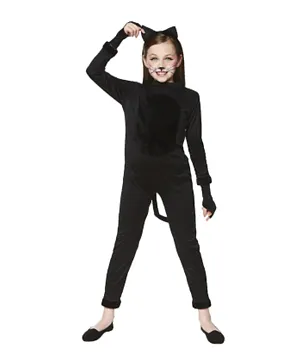 Party Magic Halloween Cat Costume - Black