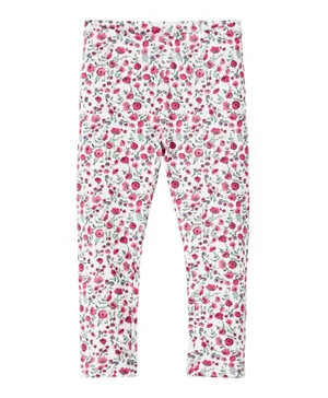 Name It All Over Printed Floral Leggings - Multicolor