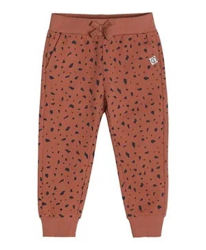 SMYK All Over Printed Joggers - Brown