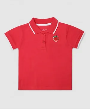 Zarafa Cherry Polo T-Shirt - Red