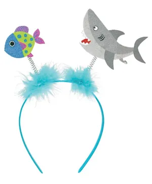 Party Centre Shark And Fish Headbopper - Blue