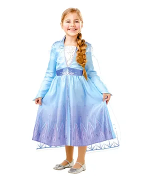 Rubie's Frozen 2 Elsa Travel Dress Classic Child Costume - Blue