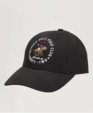 Beverly Hills Polo Club Embroidered Caps - Black