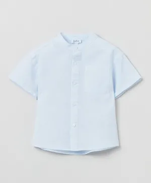 OVS Solid Shirt - Blue