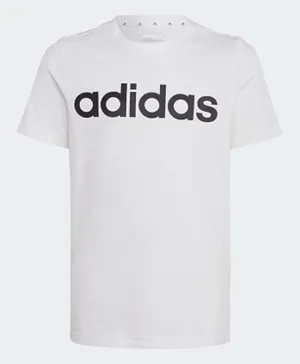 Adidas Essentials Linear T-Shirt - White