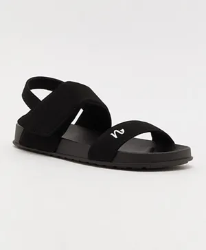 CCC Nelli Blu Velcro Sandals - Black
