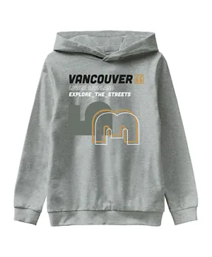 Name It Vancouver Hoodie - Grey Melange
