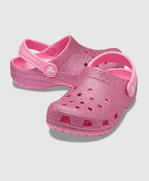 Crocs Classic Glitter Clog K - Pink Lemonade