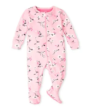 The Children's Place Floral Sleepsuit - Pink