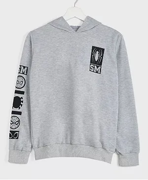Marvel Spiderman Hoodie - Grey