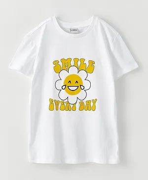 LC Waikiki Smile Everyday Graphic Tee - White