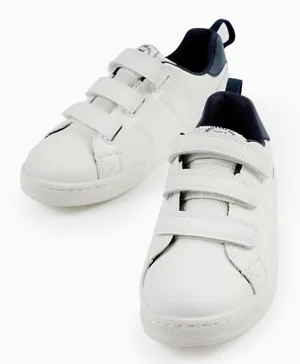Zippy Velcro Shoes - White
