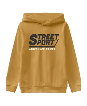 Name It Street Sport Hoodie - Amber Gold