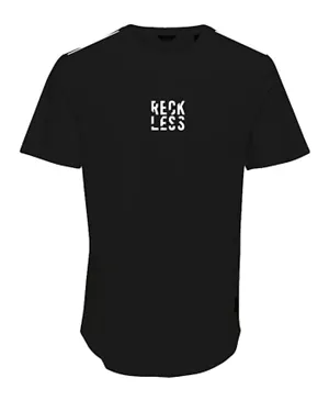 Only Kids Crew Neck Reckless T-shirt - Black