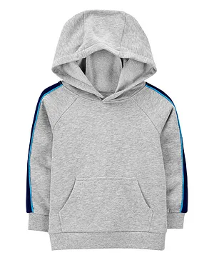 Carter's French Terry Pullover Hoodie - Grey