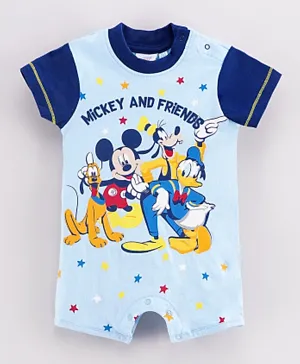 Disney Mickey Mouse And Friends Romper - Navy