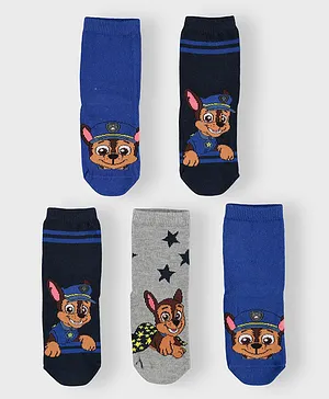 Name It 5 Pack Paw Patrol Socks - Blue