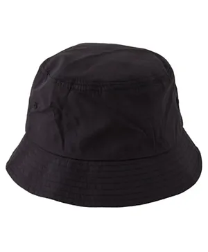 القبعة الزهرية من ليتل بيسز - أسود