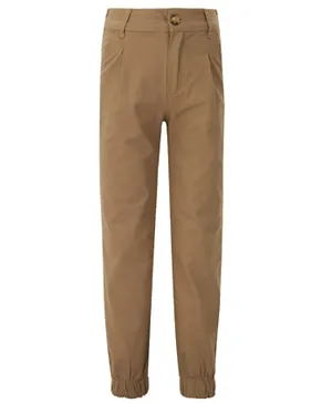 DeFacto Button Closure Trousers - Brown