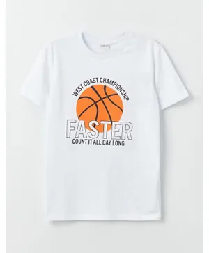 LC Waikiki Basketball T-Shirt - White